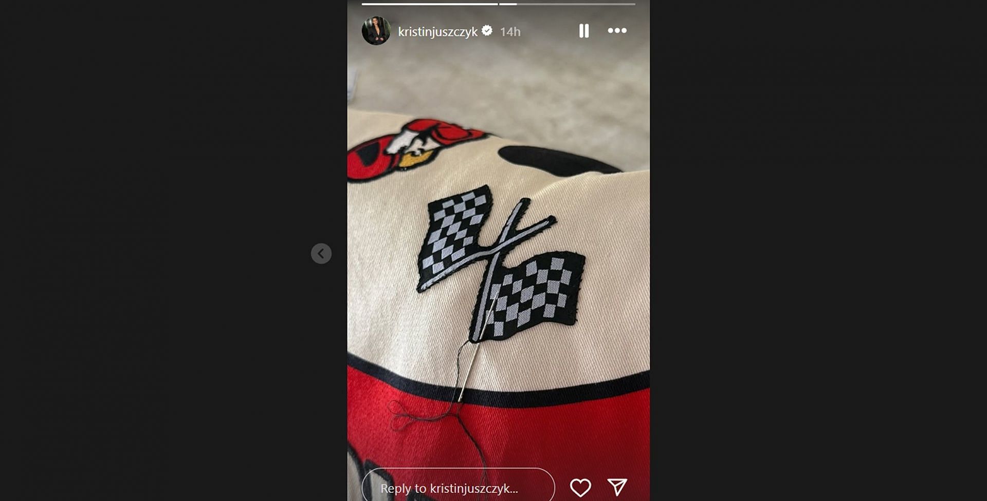 Kyle Juszczyk's wife Kristin shares rare sneak peek into 'special project' /@kristinjuszczyk